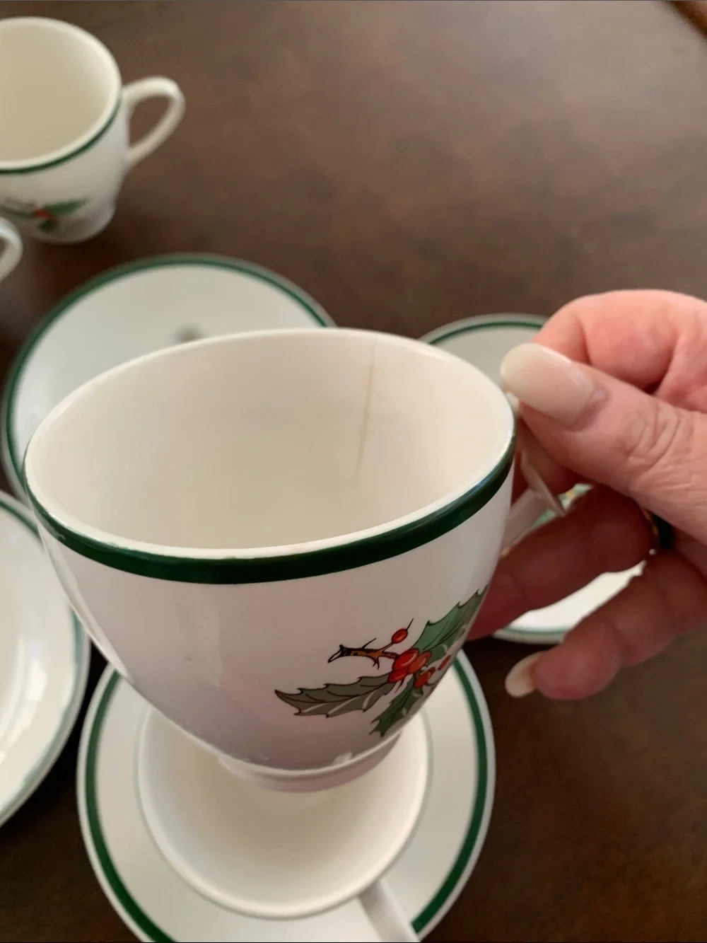 Cuthbertson saucers 5”